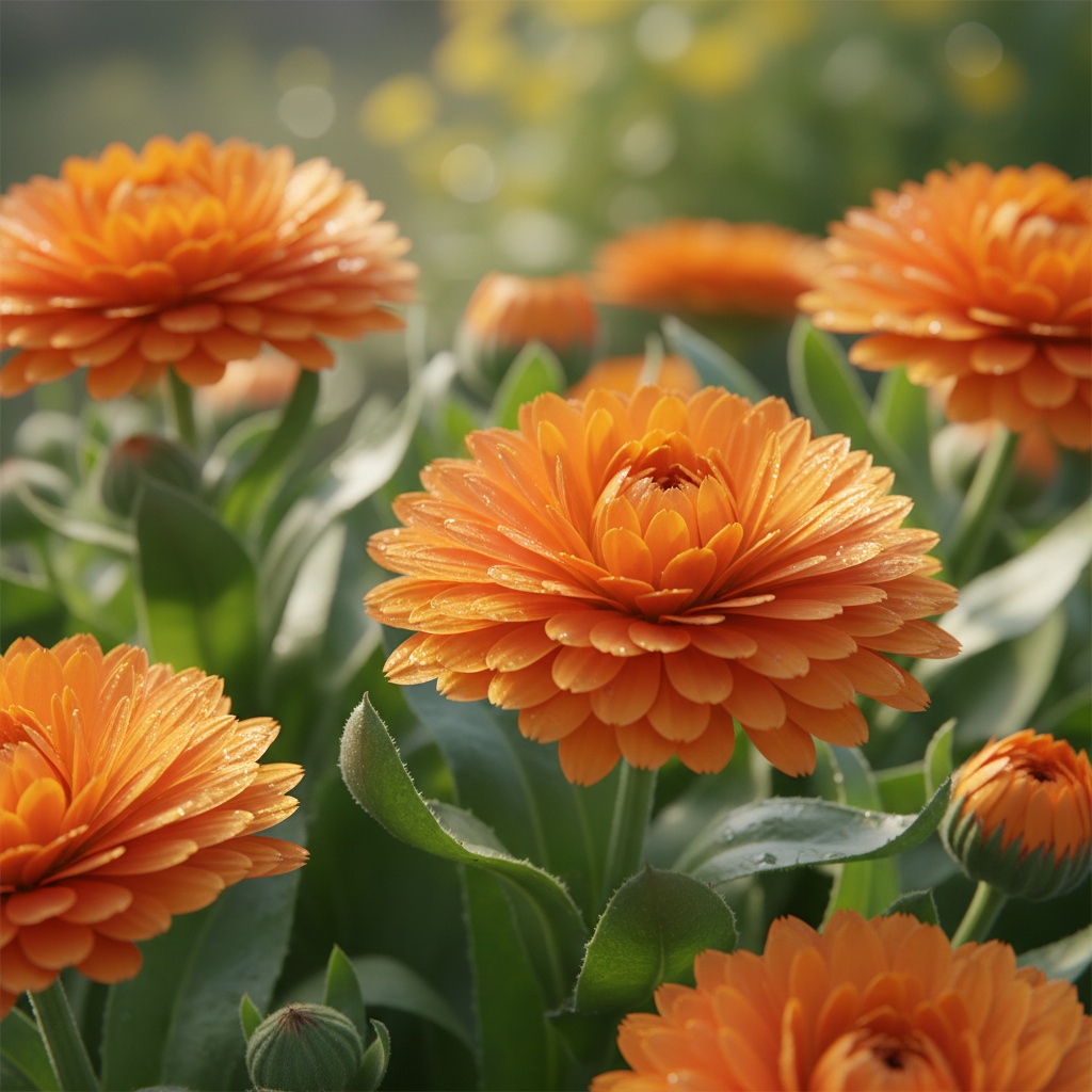 Estratto di olio di calendula